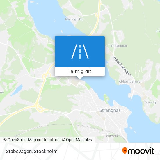 Stabsvägen karta