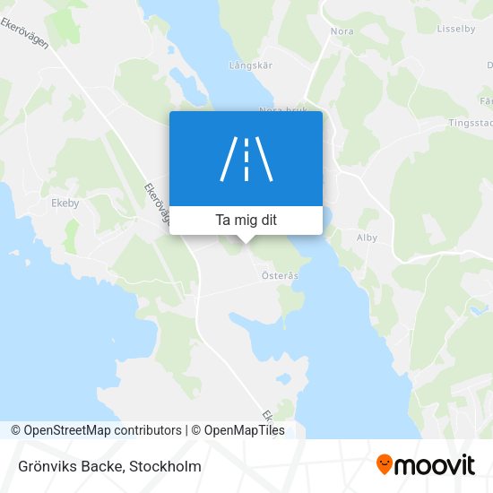 Grönviks Backe karta