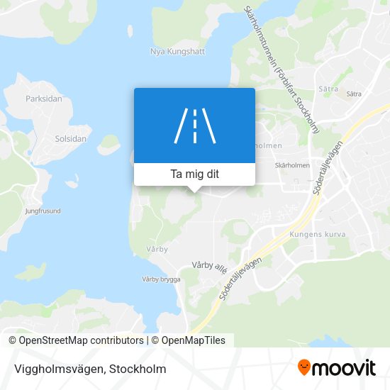 Viggholmsvägen karta