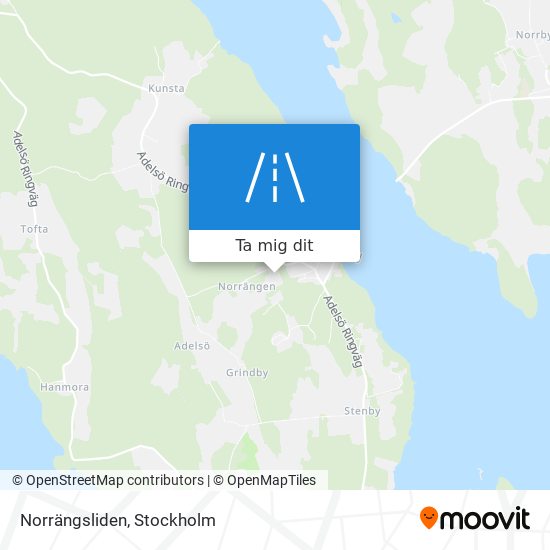 Norrängsliden karta