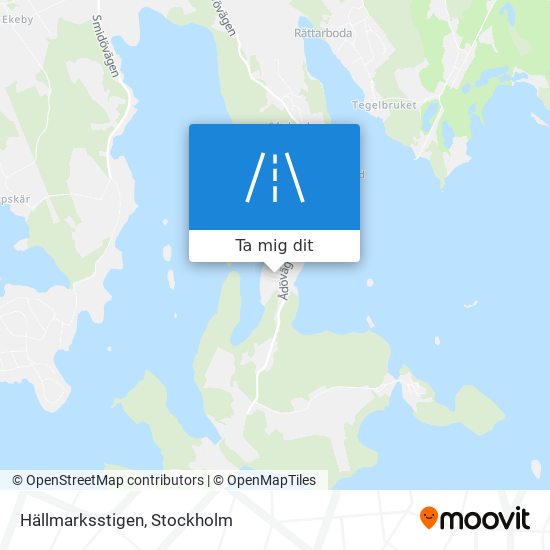 Hällmarksstigen karta