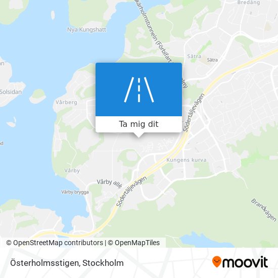 Österholmsstigen karta