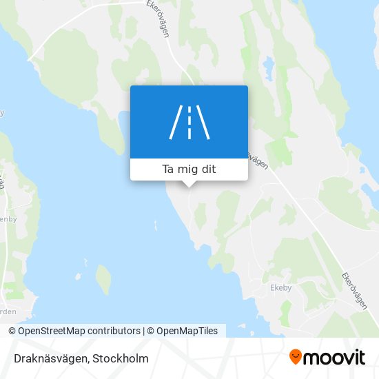 Draknäsvägen karta