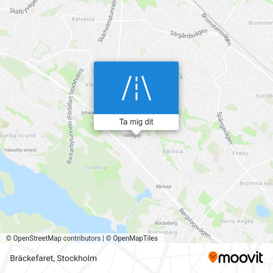 Bräckefaret karta
