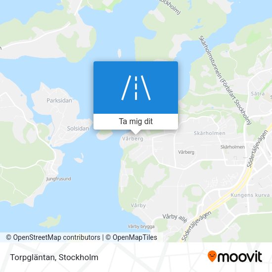 Torpgläntan karta