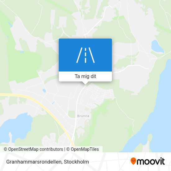 Granhammarsrondellen karta
