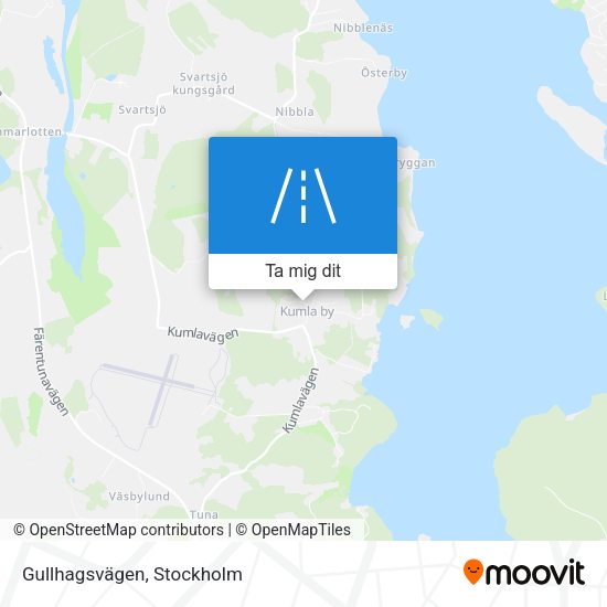 Gullhagsvägen karta