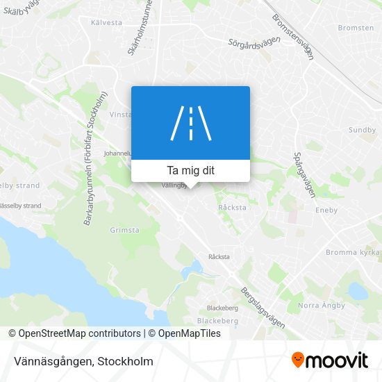 Vännäsgången karta