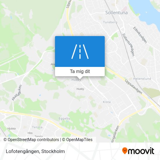 Lofotengången karta
