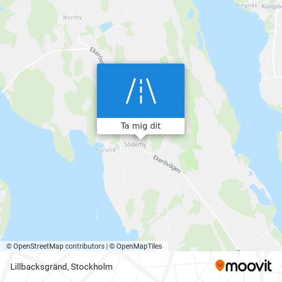 Lillbacksgränd karta