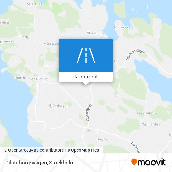 Ölstaborgsvägen karta