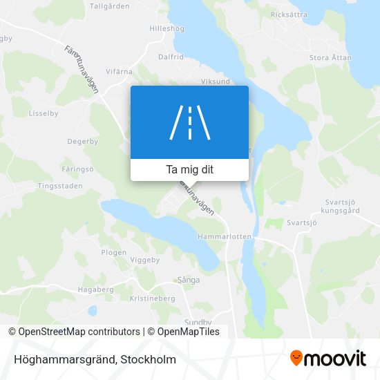 Höghammarsgränd karta