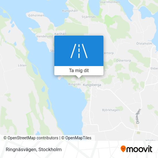 Ringnäsvägen karta