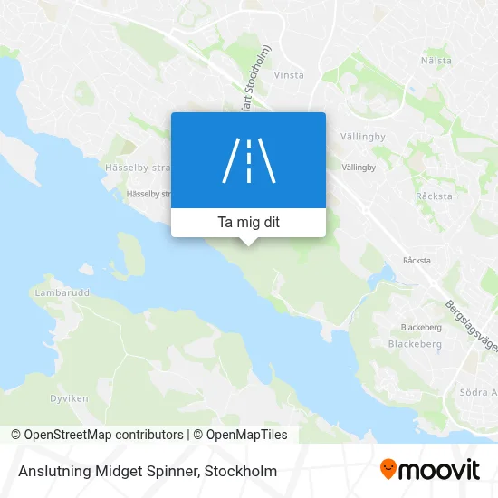 Anslutning Midget Spinner karta