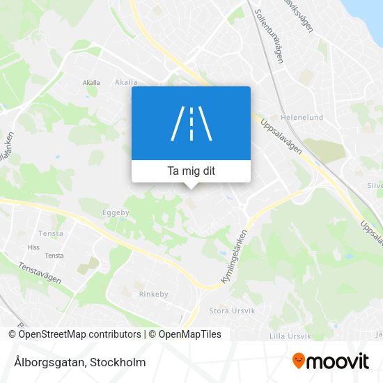 Ålborgsgatan karta