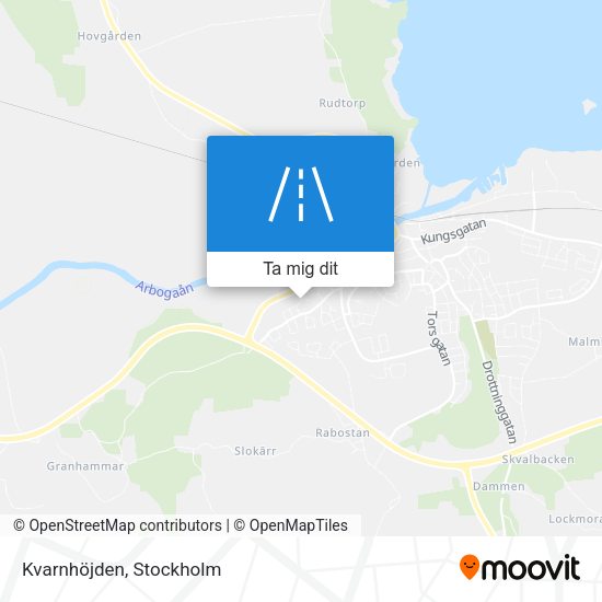 Kvarnhöjden karta