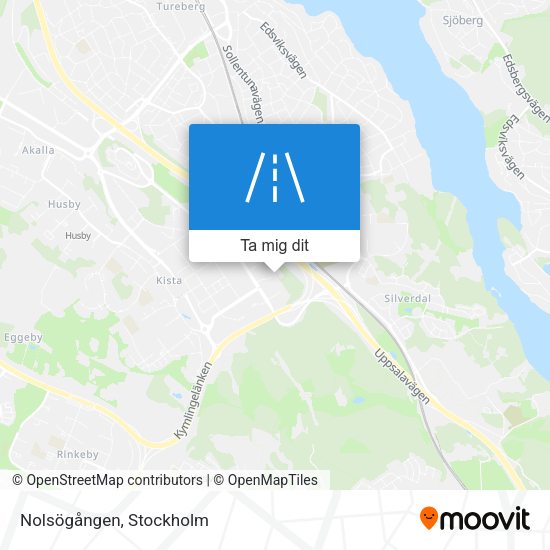 Nolsögången karta