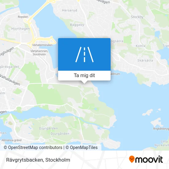 Rävgrytsbacken karta