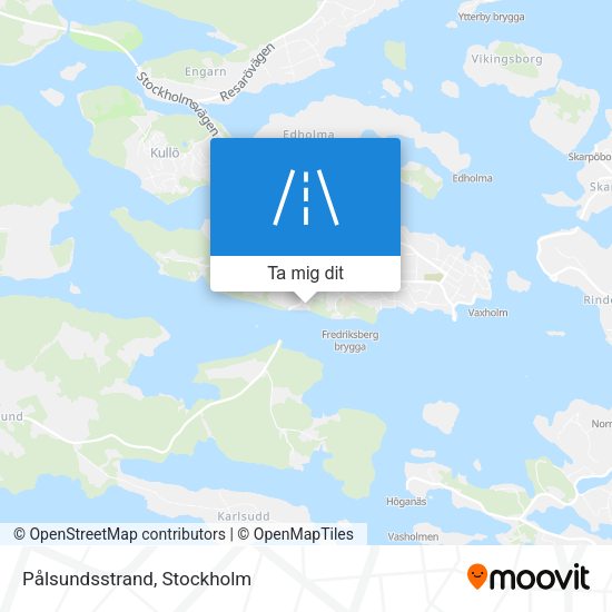 Pålsundsstrand karta