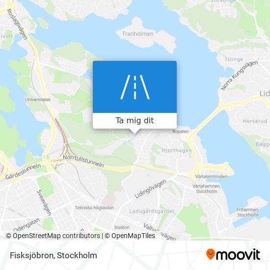 Fisksjöbron karta