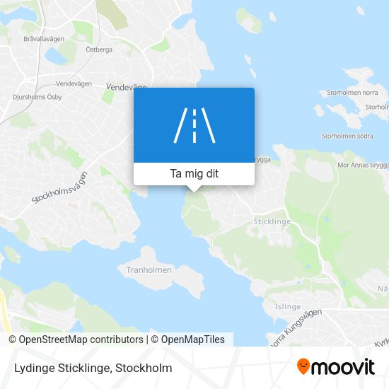 Lydinge Sticklinge karta