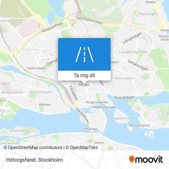 Hötorgsfaret karta
