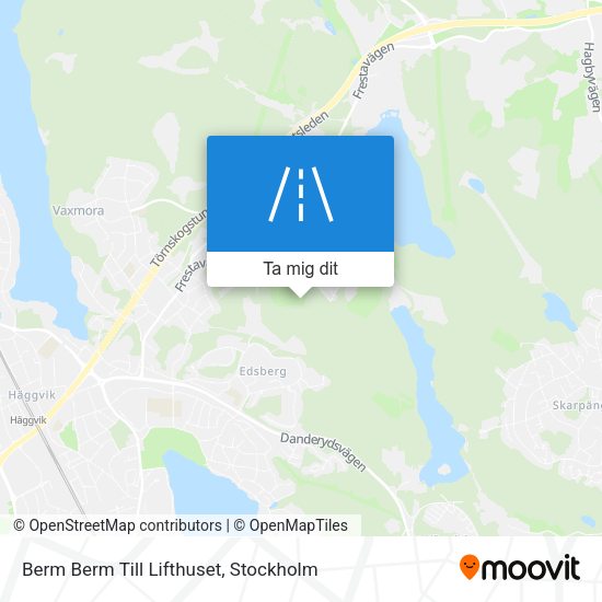 Berm Berm Till Lifthuset karta