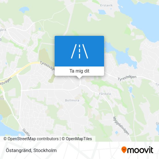Östangränd karta