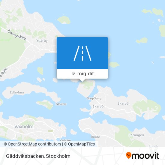 Gäddviksbacken karta