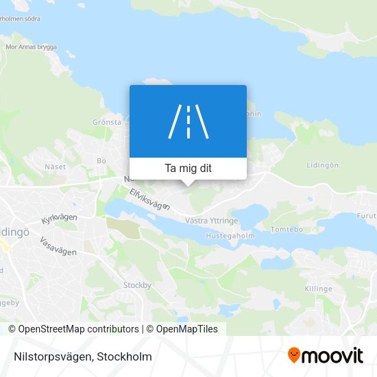Nilstorpsvägen karta