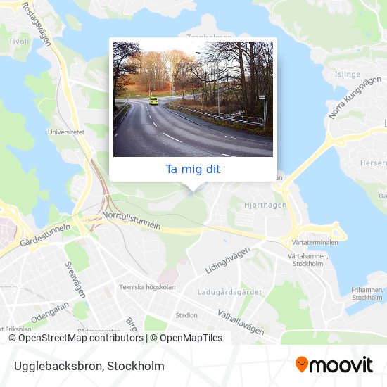 Ugglebacksbron karta