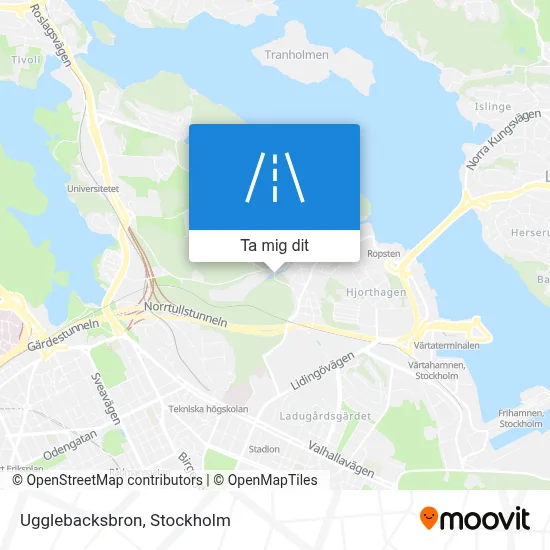 Ugglebacksbron karta