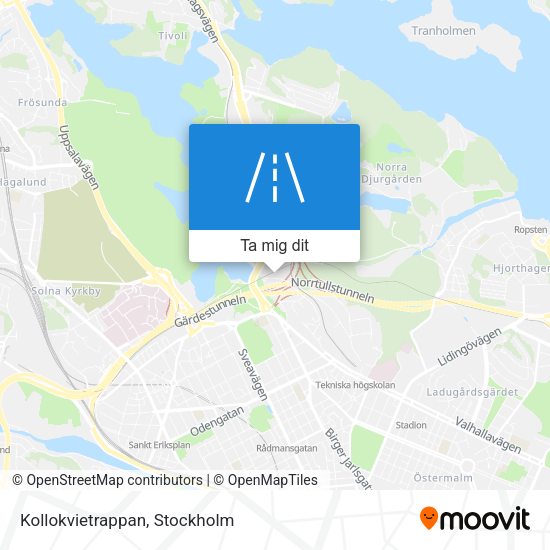 Kollokvietrappan karta