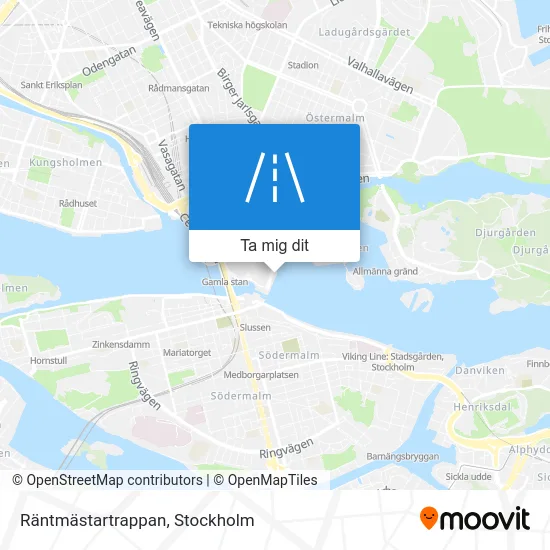 Räntmästartrappan karta