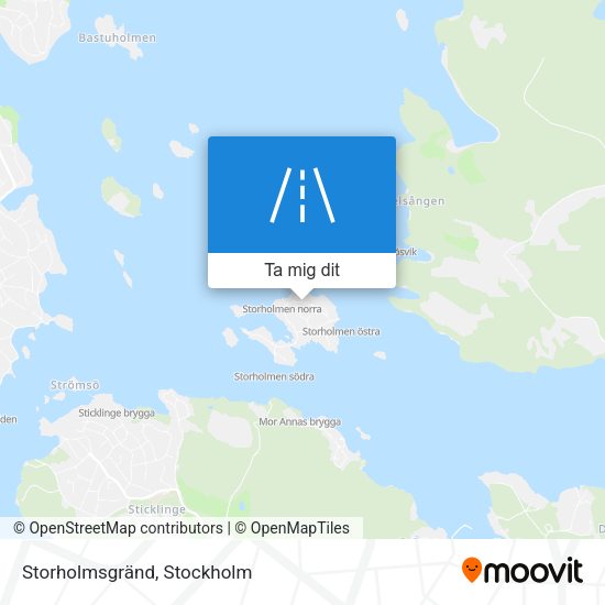 Storholmsgränd karta