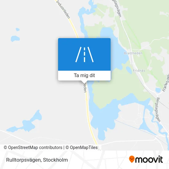 Rulltorpsvägen karta