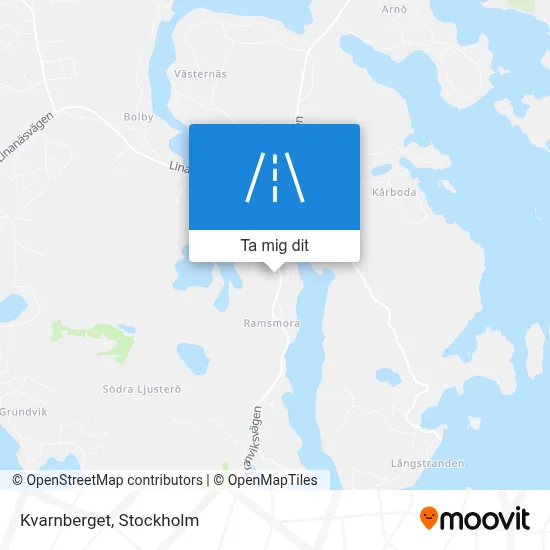 Kvarnberget karta