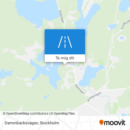 Dammbacksvägen karta