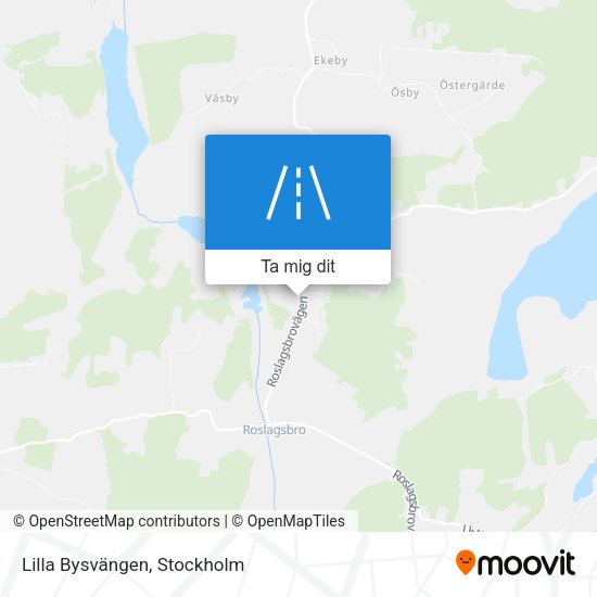 Lilla Bysvängen karta