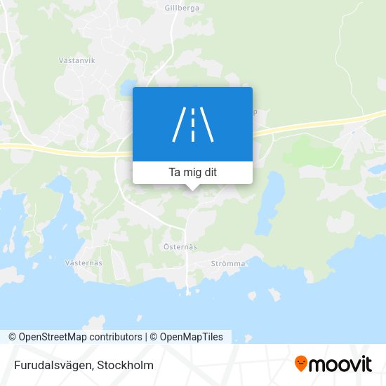 Furudalsvägen karta