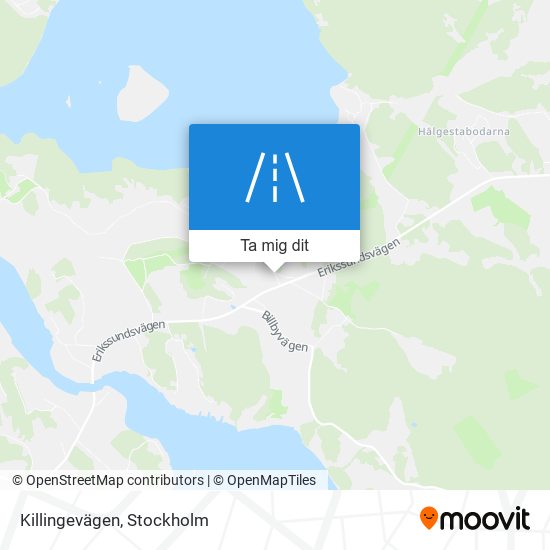 Killingevägen karta