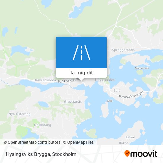 Hysingsviks Brygga karta