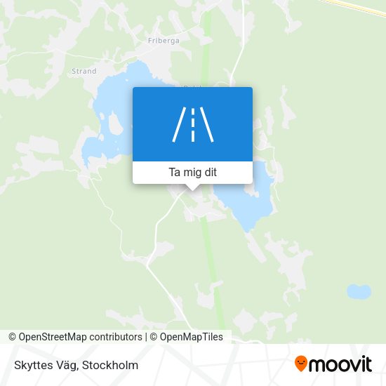 Skyttes Väg karta