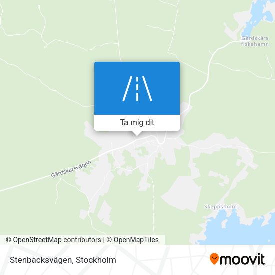 Stenbacksvägen karta