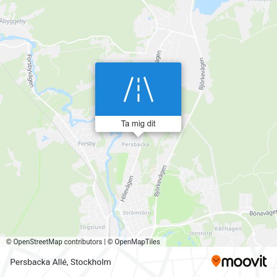 Persbacka Allé karta