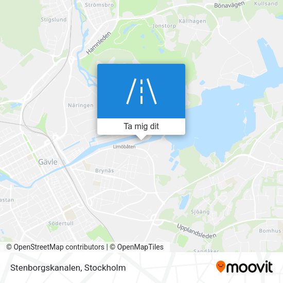 Stenborgskanalen karta