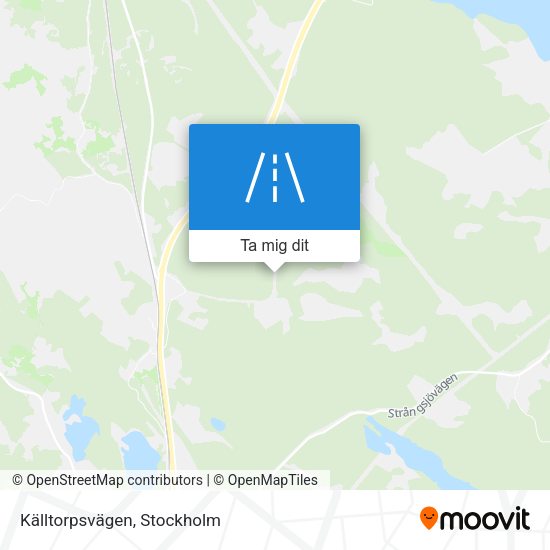 Källtorpsvägen karta