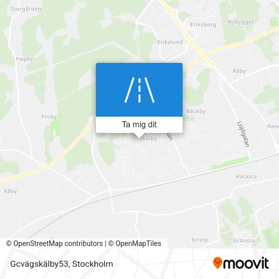 Gcvägskälby53 karta