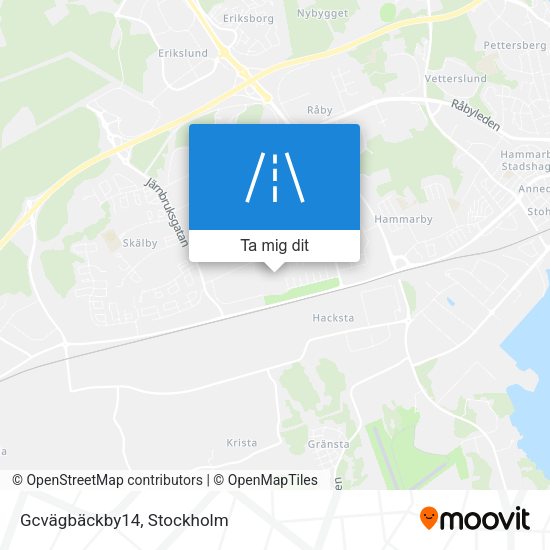 Gcvägbäckby14 karta