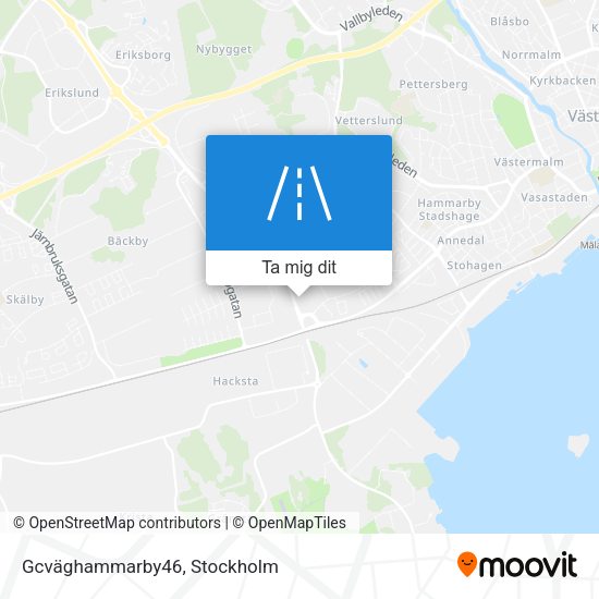 Gcväghammarby46 karta